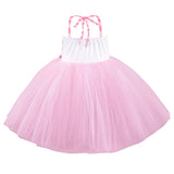 Kinder Mädchen rosa Tutu Kleid Kostüm Outfits Sommer Kleid