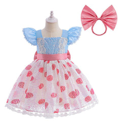 Kinder Mädchen Tutu Kleid Cosplay Kostüm Outfits Halloween Karneval Anzug