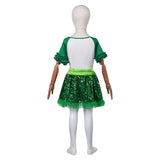 Kinder Mädchen Tutu Kleid Cosplay Kostüm Outfits Halloween Karneval Kostüm Patrick\'s Day Tutu Kleid Rock Set