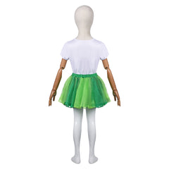 Kinder Mädchen Tutu Kleid Cosplay Kostüm Outfits St. Patrick’s Day Rock Set