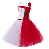 Kinder Mädchen tutu Kleid Engel Dämon Cosplay Kostüm Outfits Halloween Karneval Anzug