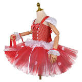 Kinder Mädchen Tutu Kleid Pilz Hut Cosplay Kostüm Outfits Halloween