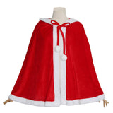 Kinder Mädchen Weihnachten Umhang Cosplay Kostüm Outfit Halloween Karneval Party Anzug