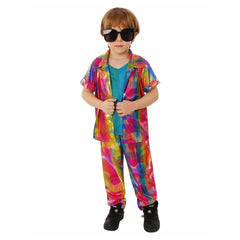 Kinder Mittelalterlich Retro Punk Party Kostüm Bühnenauftritt Kostüm Kinderauftritt Halloween Karnevalskostüm