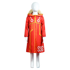 Kinder one piece Luffy Cosplay Kostüm Outfits Halloween Karneval Party Anzug  