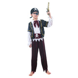 Kinder Pirat Cosplay Kostüm Outfits Halloween Karneval Anzug
