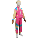 Kinder Retro Tanzsportbekleidung Kostüm 80er Jahre Höhe der Mode Muschelanzug Cosplay Kostüm Outfits Halloween Karnevalsanzug