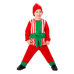 Kinder rot Weihnachten Geschenkbox Kostüm Party Outfits
