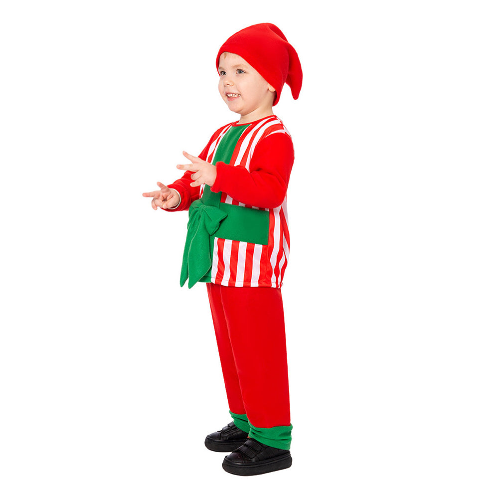 Kinder rot Weihnachten Geschenkbox Kostüm Party Outfits