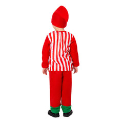 Kinder rot Weihnachten Geschenkbox Kostüm Party Outfits