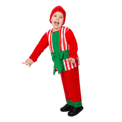 Kinder rot Weihnachten Geschenkbox Kostüm Party Outfits