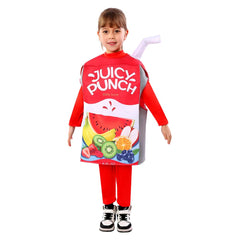 Kinder Saftbox Bühne Performance Kostüme Cosplay Kostüm Outfits Halloween Karneval Anzug