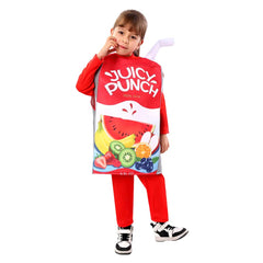 Kinder Saftbox Bühne Performance Kostüme Cosplay Kostüm Outfits Halloween Karneval Anzug