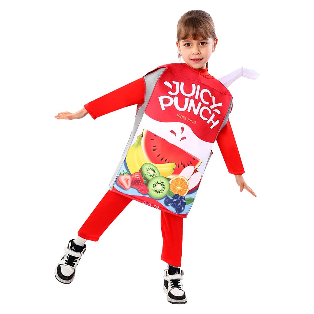 Kinder Saftbox Bühne Performance Kostüme Cosplay Kostüm Outfits Halloween Karneval Anzug