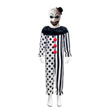 Kinder Schrecken 2 Art der Clown Cosplay Kostüm Jumpsuit Hut Fantasia Rollenspiel Outfits Halloween Karneval Party Anzug