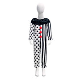 Kinder Schrecken 2 Art der Clown Cosplay Kostüm Jumpsuit Hut Fantasia Rollenspiel Outfits Halloween Karneval Party Anzug