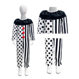 Kinder Schrecken 2 Art der Clown Cosplay Kostüm Jumpsuit Hut Fantasia Rollenspiel Outfits Halloween Karneval Party Anzug