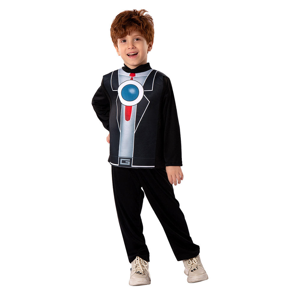 Kinder Sprecher Mensch Cosplay Kostüm Outfits Halloween Karneval Anzug