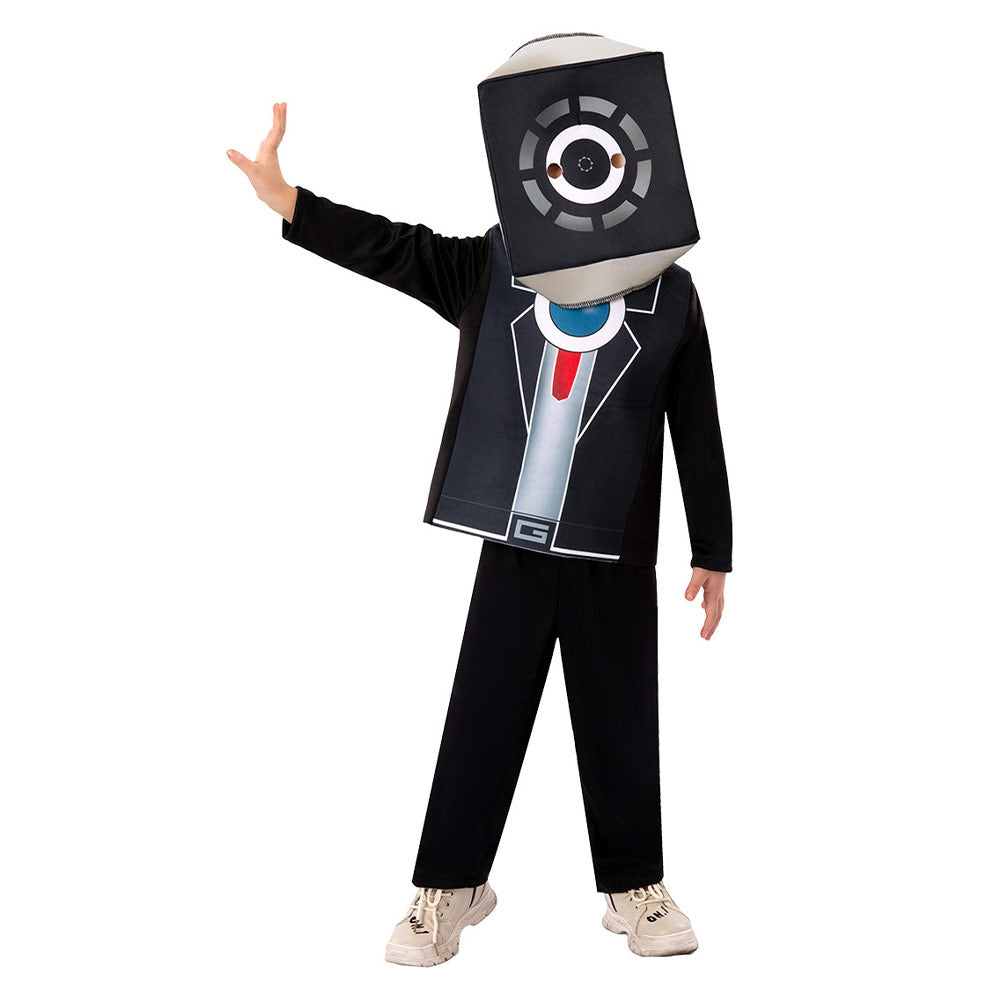 Kinder Sprecher Mensch Cosplay Kostüm Outfits Halloween Karneval Anzug