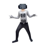 Kinder Terror Erforschung Cosplay Kostüm Jumpsuit Outfits Halloween Karneval Party Anzug
