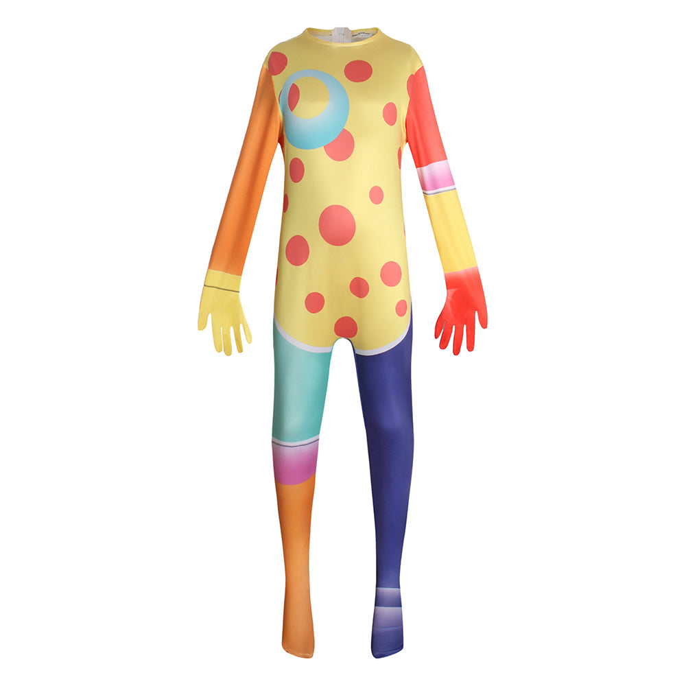 Kinder the Amazing Digital Circus Zooble Cosplay Kostüm Jumpsuit Outfits Halloween Karneval Anzug