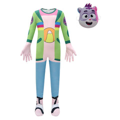Kinder The Creature Cases Sam Snow Cosplay Kostüm Outfits Halloween Karneval Anzug TV