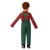 Kinder Weihnachten Schottland Cosplay Kostüm Outfits Halloween Karneval Anzug