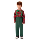 Kinder Weihnachten Schottland Cosplay Kostüm Outfits Halloween Karneval Anzug