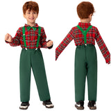 Kinder Weihnachten Schottland Cosplay Kostüm Outfits Halloween Karneval Anzug