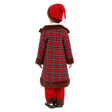 Kinder Weihnachten Schottland Kostüm Weihnachtsmann Cosplay Kostüm Outfits