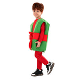 Kinder Weihnachtsgeschenk Cosplay Kostüm Outfits Halloween Karneval Anzug