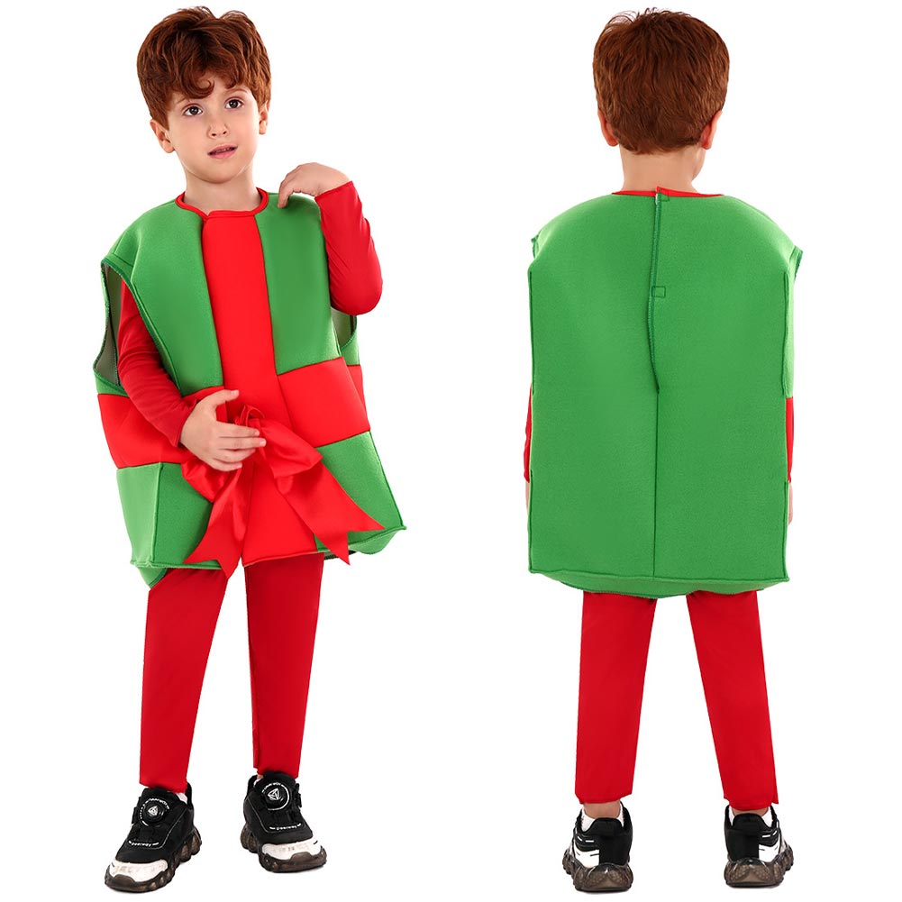 Kinder Weihnachtsgeschenk Cosplay Kostüm Outfits Halloween Karneval Anzug