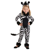 Kinder zebra Cosplay Kostüm Outfits Halloween Karneval Anzug