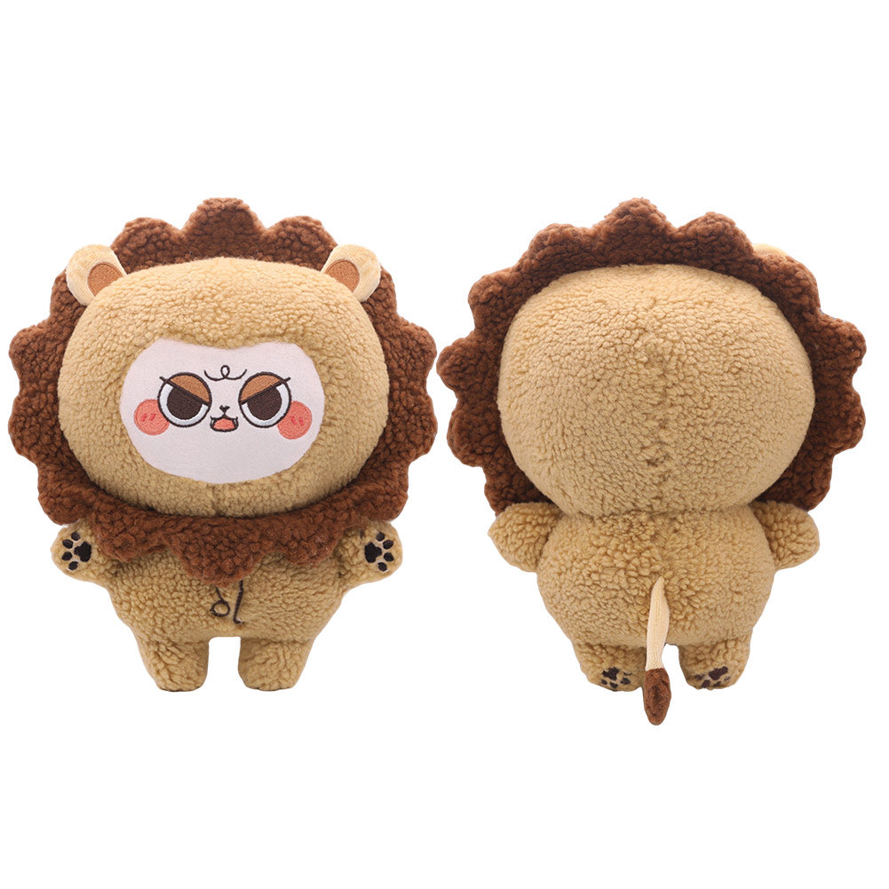 Leo Cosplay Plüschtiere Cartoon weiche Plüschpuppen Maskottchen Geburtstag Weihnachten Geschenk