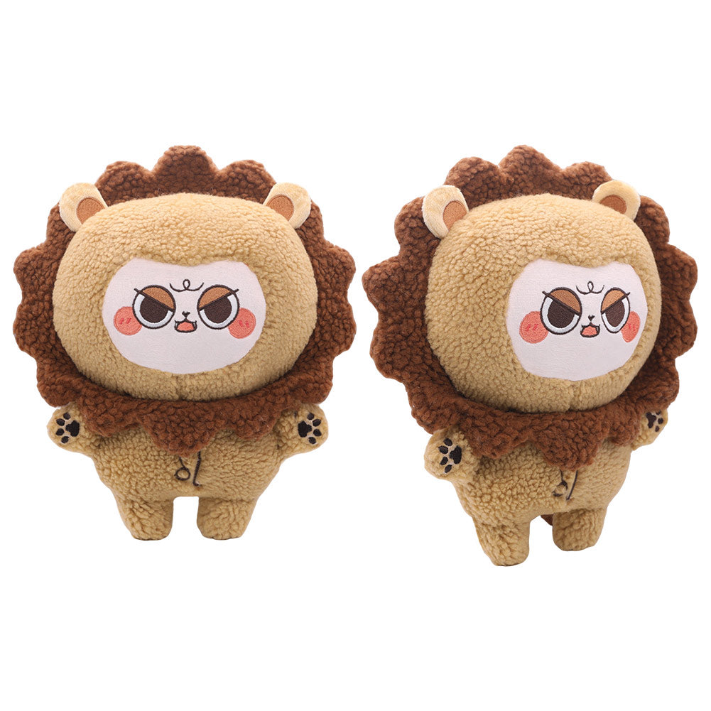 Leo Cosplay Plüschtiere Cartoon weiche Plüschpuppen Maskottchen Geburtstag Weihnachten Geschenk