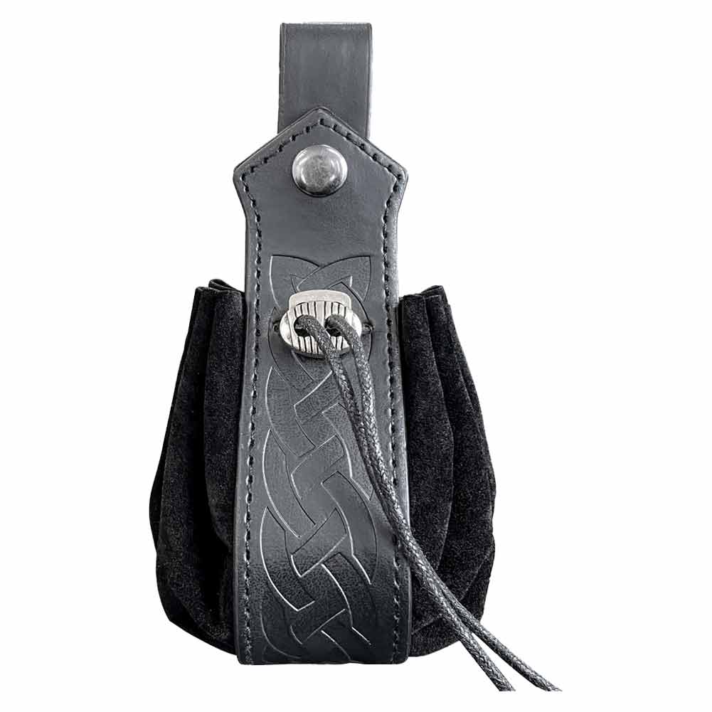 mittelalterliche Tasche für Gürtel Wikinger Stil Münzsack Halloween Karneval Kostüm Zubehör