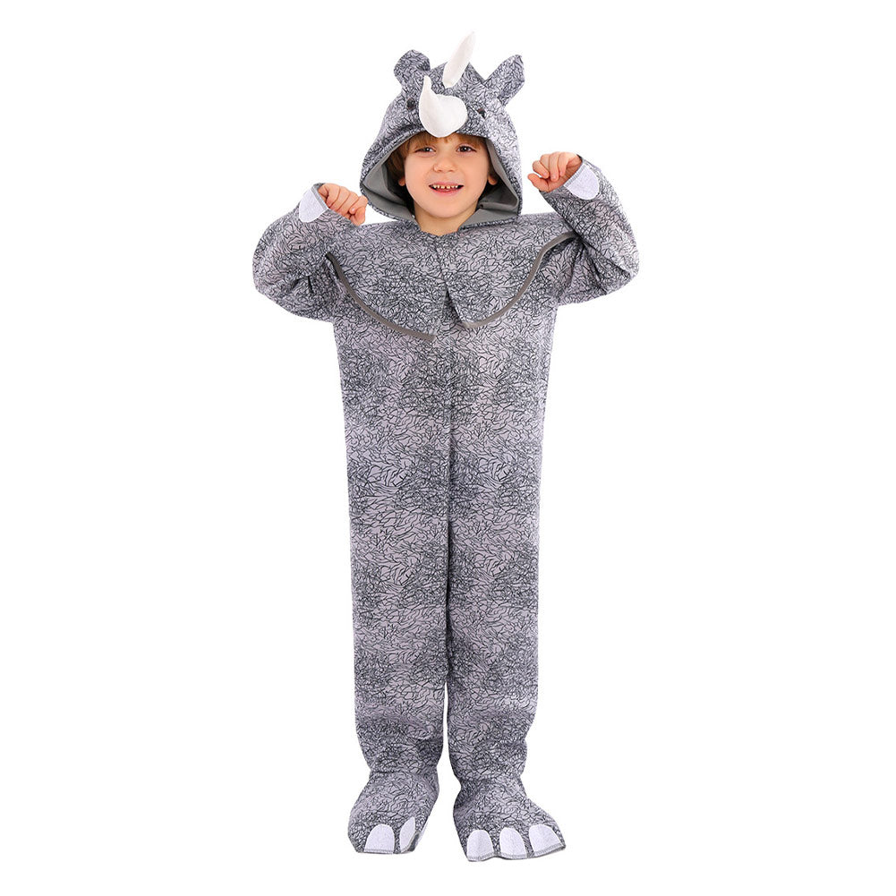 Nashorn Cosplay Tier Kostüm Outfits Halloween Karneval Anzug