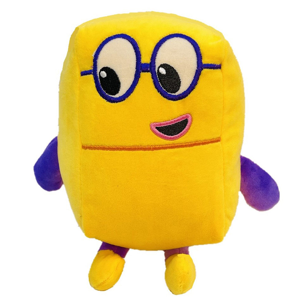 Numberblocks Plüschspielzeug-Set - 10-teilige vakuumversiegelte Sammlung für die mathematische Aufklärung von Kindern