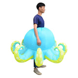 Oktopus Aufblasbare Cosplay Kostüm Fancy Full Body Blow Up Outfit Halloween Karneval Party Verkleidung Anzug