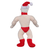 Onkel Weihnachten muskulöser Mann Cosplay Plüschtiere Cartoon weiche Plüschpuppen Maskottchen Geburtstag Weihnachtsgeschenk