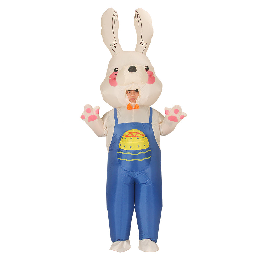 Osterhase Aufblasbares Cosplay Kostüm Blowup Fancy Party Dress Hallowe