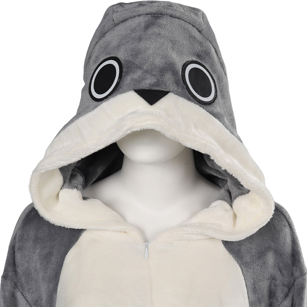 Plüsch Pyjama Cosplay Kostüm Outfits Halloween Karneval Anzug