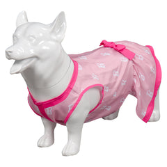 rosa Haustier Hundekleid Cosplay Kostüm Outfits für mittel große Hund