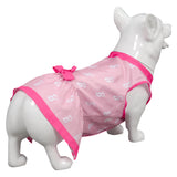rosa Haustier Hundekleid Cosplay Kostüm Outfits für mittel große Hund