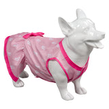 rosa Haustier Hundekleid Cosplay Kostüm Outfits für mittel große Hund