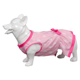 rosa Haustier Hundekleid Cosplay Kostüm Outfits für mittel große Hund
