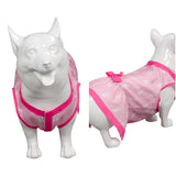 rosa Haustier Hundekleid Cosplay Kostüm Outfits für mittel große Hund