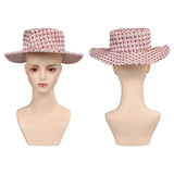 Rosa Hut Jazz Filz Hüte für Damen Winter Herbst Kapelle Elegantes Kleid Hut