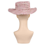 Rosa Hut Jazz Filz Hüte für Damen Winter Herbst Kapelle Elegantes Kleid Hut