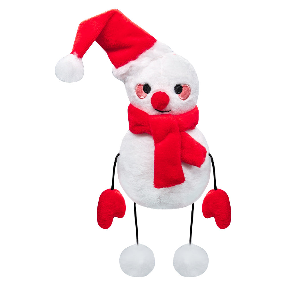 Schneemann Xmas Dekoration Kranz Weihnachten Plüsch Kranz Urlaub Türdekoration